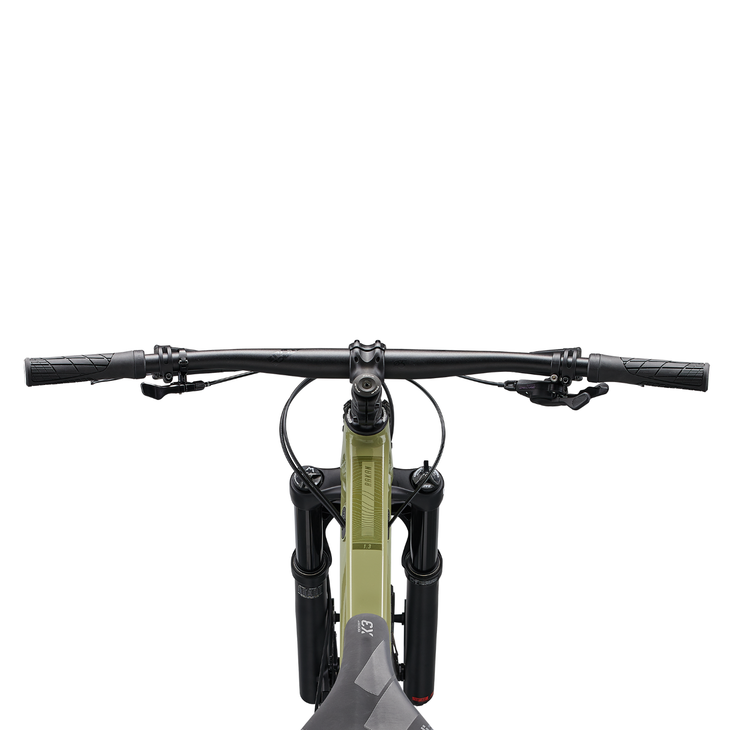 Fuji Rakan 1.3 Mountain Bike, 29" Wheels Khaki, 2024, bixbybicycles.com