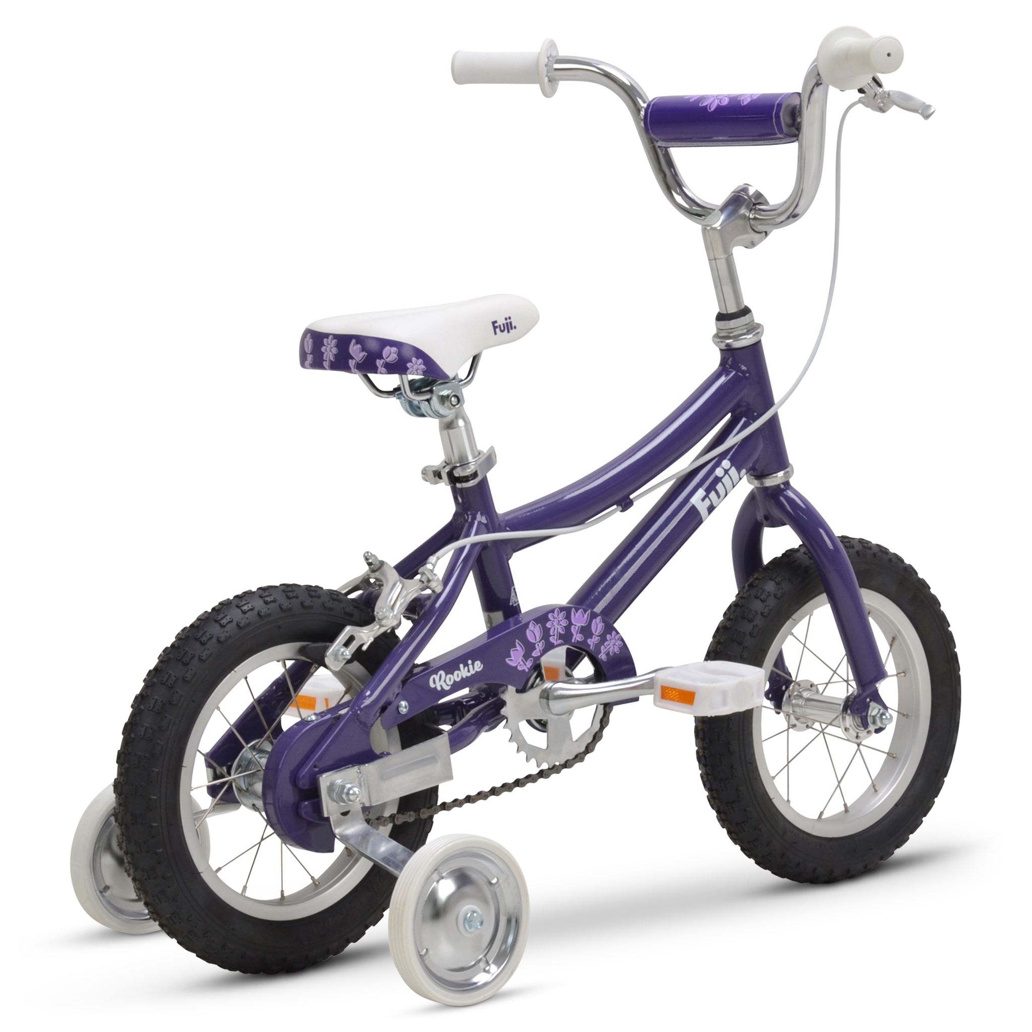 Fuji Rookie 12" wheel, plum violet, bixbybicycles.com