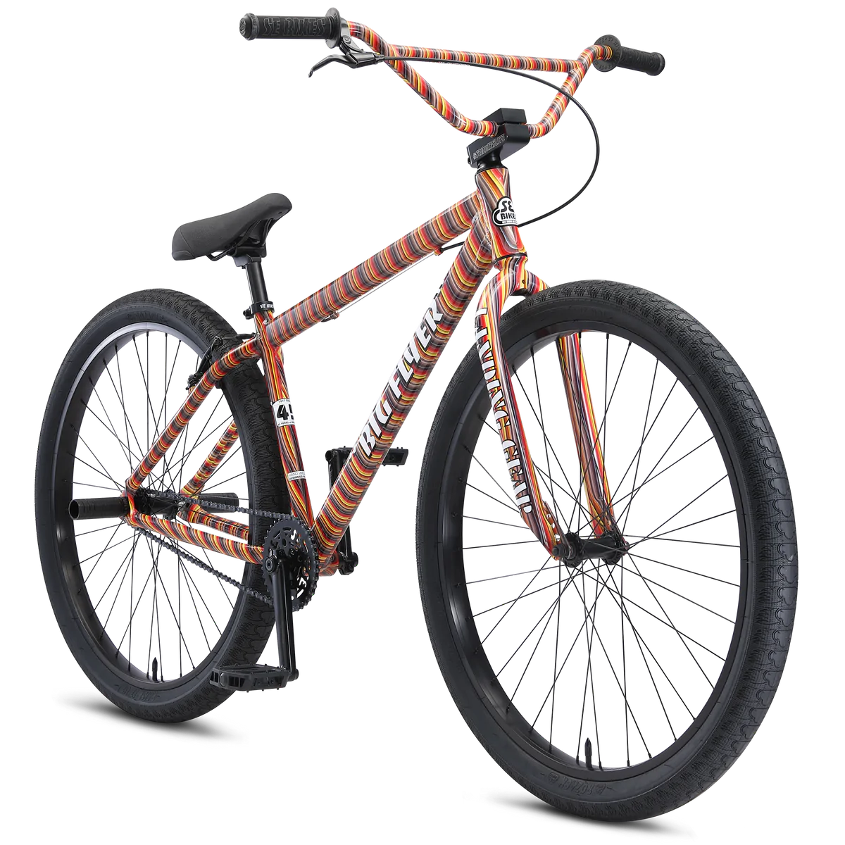 SE Bikes BMX Big Flyer 29" Wheel, Striped Fusion, Bixby Bicycles, bixbybicycles.com