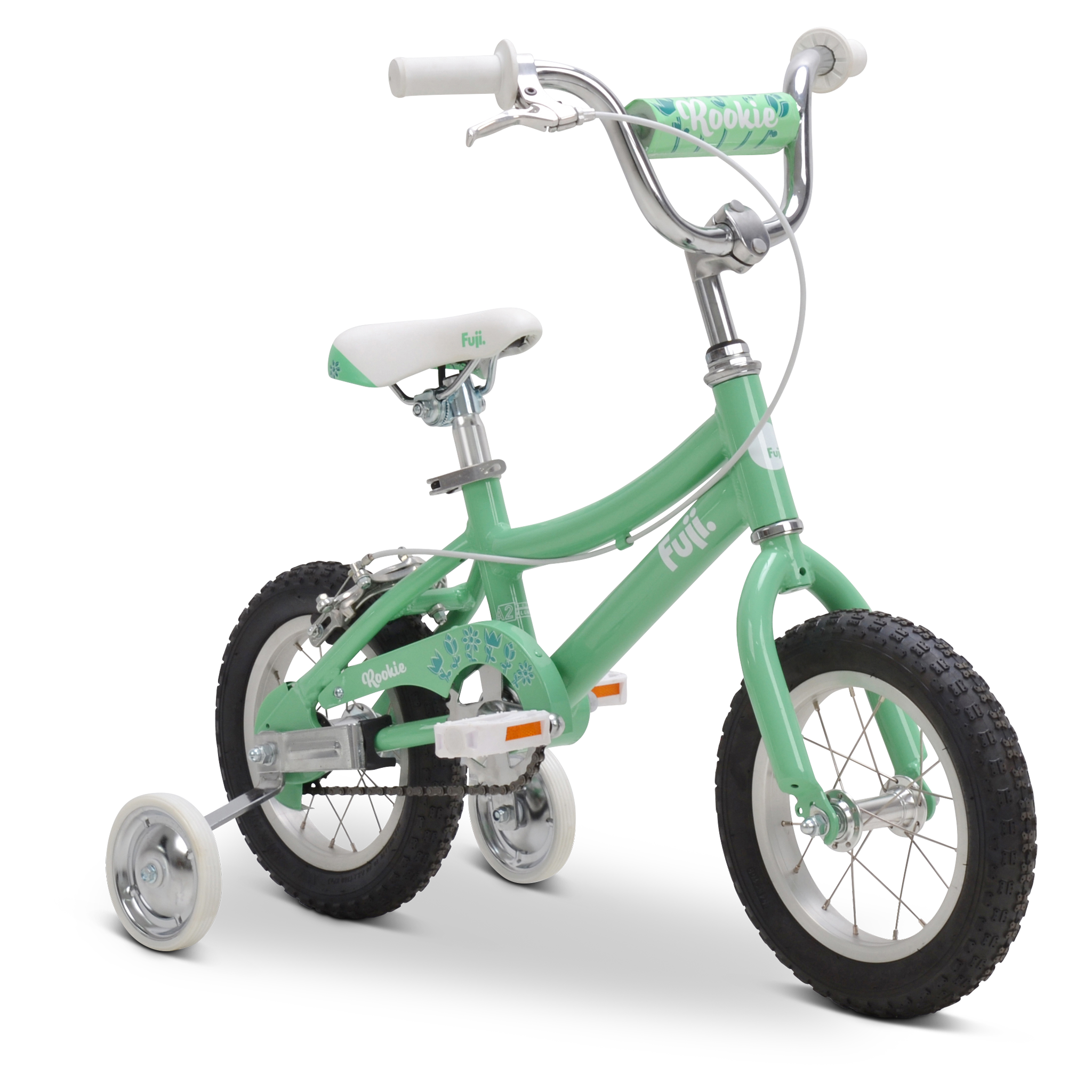 Fuji Rookie 12" Magic Mint, 12" Wheels, bixbybicycles.com