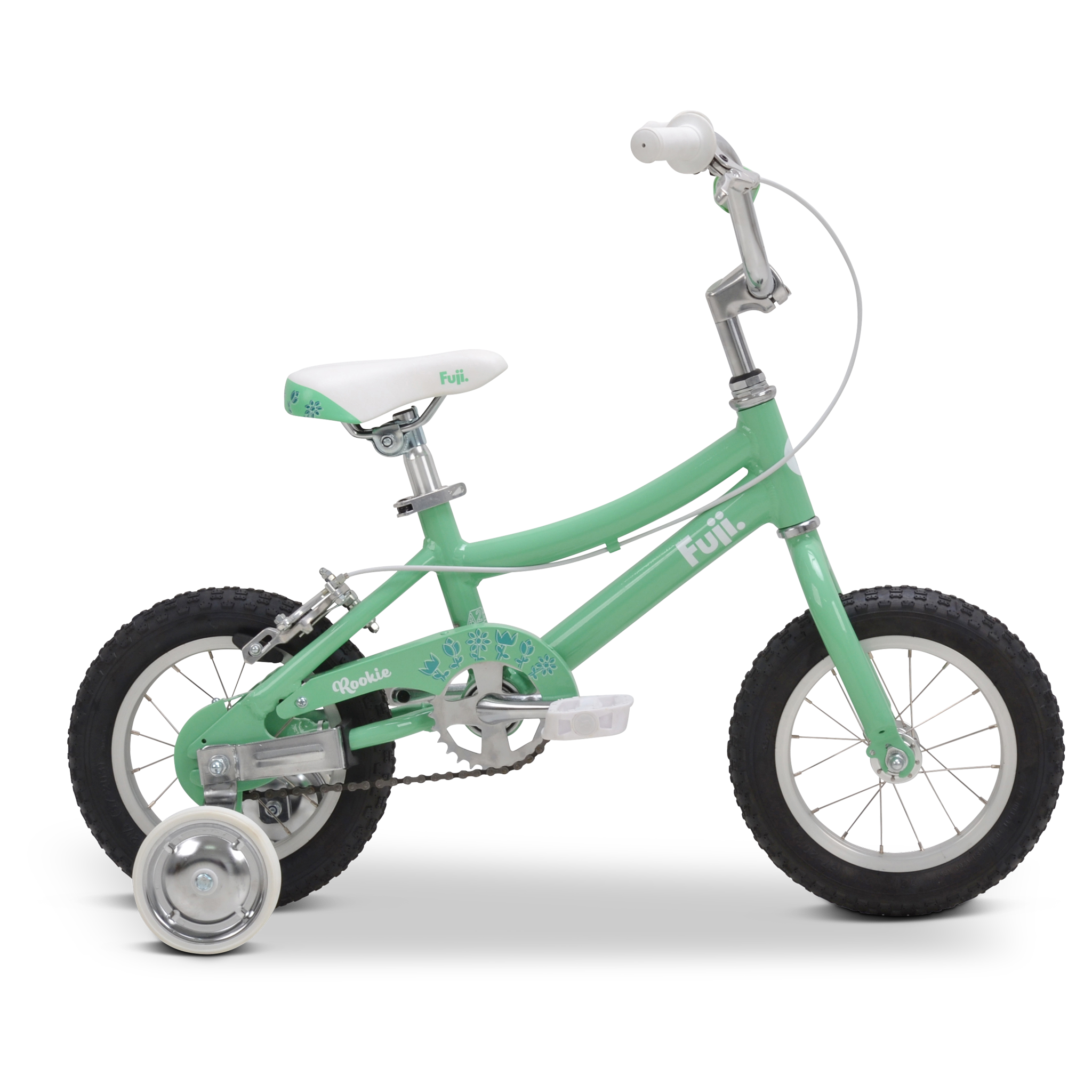 Fuji Rookie 12" Magic Mint, 12" Wheels, bixbybicycles.com