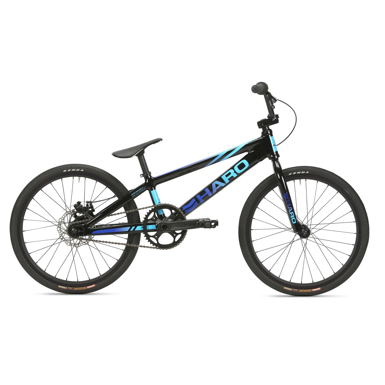 HARO Race Lite Expert XL BMX, 20", Black, 2024, bixbybicycles.com