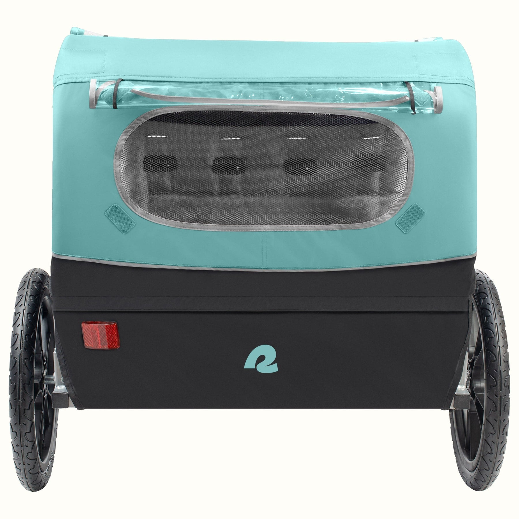 Retrospec Rover, 2 Passenger Trailer Black/Blue, bixbybicycles.com