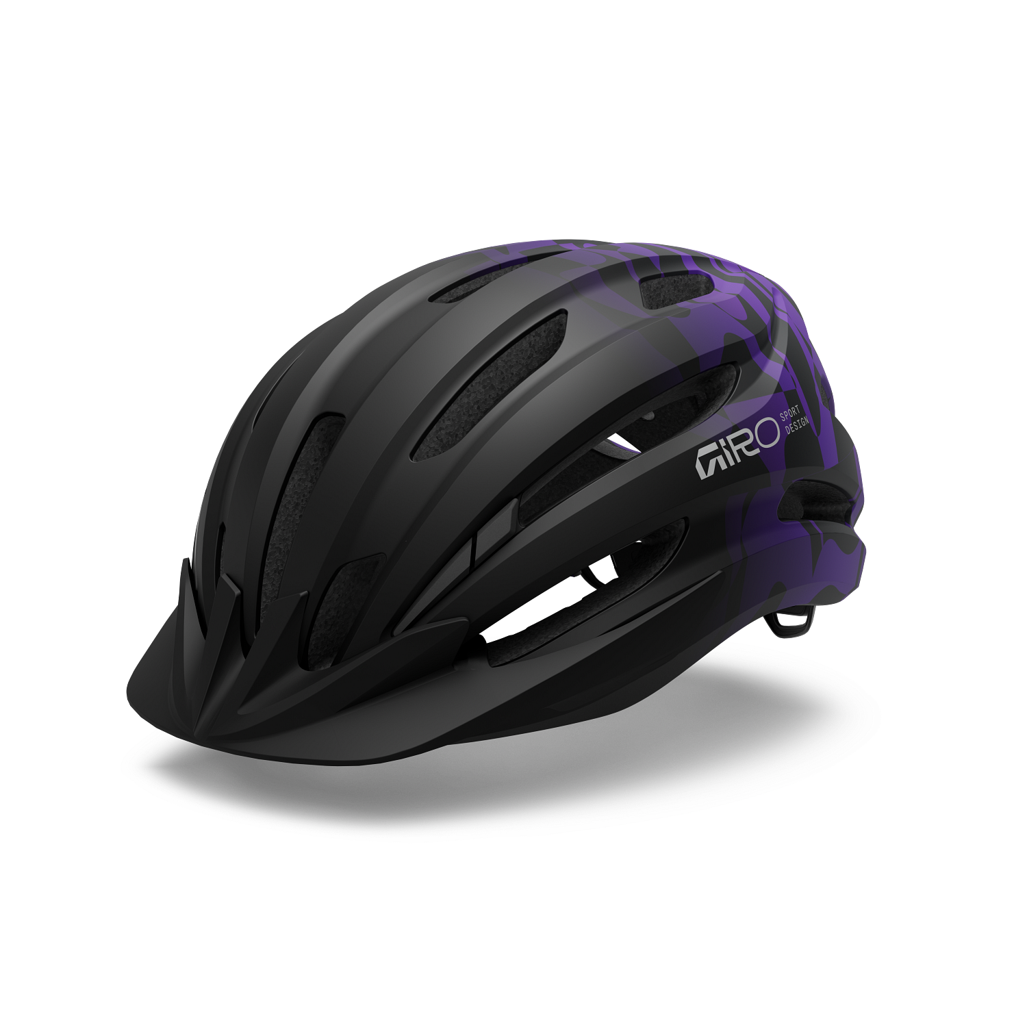 Giro Register MIPS Youth Helmet 2026, Matte Black/Purple Rush, bixbybicycles.com