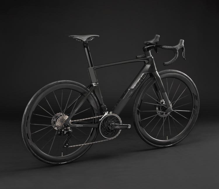 A-LAB AD8 Shimano 105 Di2 Road Bike, black/Grey, bixbybicycles.com