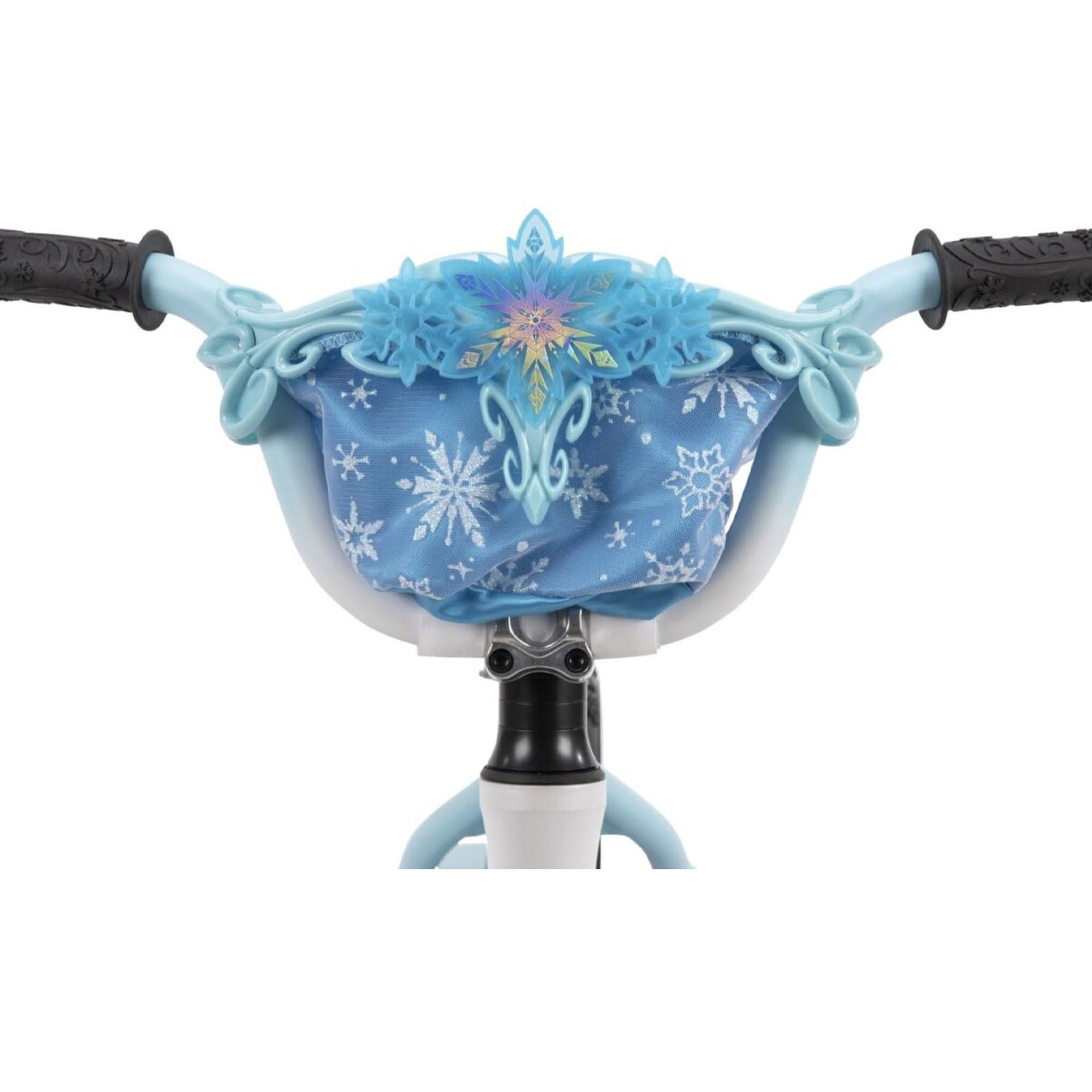 BATCH, Frozen 12" Girls Kids Bike handlebars, Silver, bixbybicycles.com