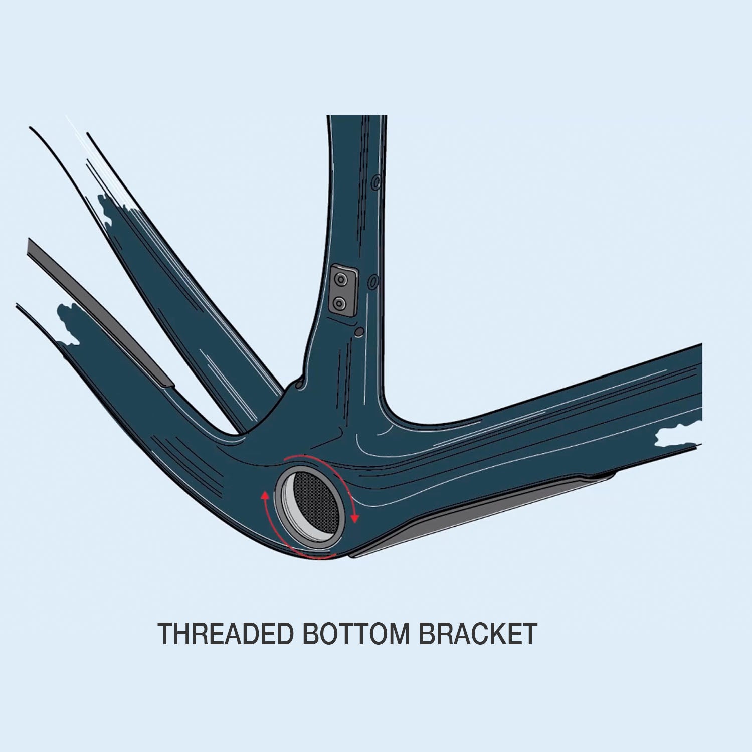 Cervélo Aspero 2026 threaded bottom bracket, bixbybicycles.com