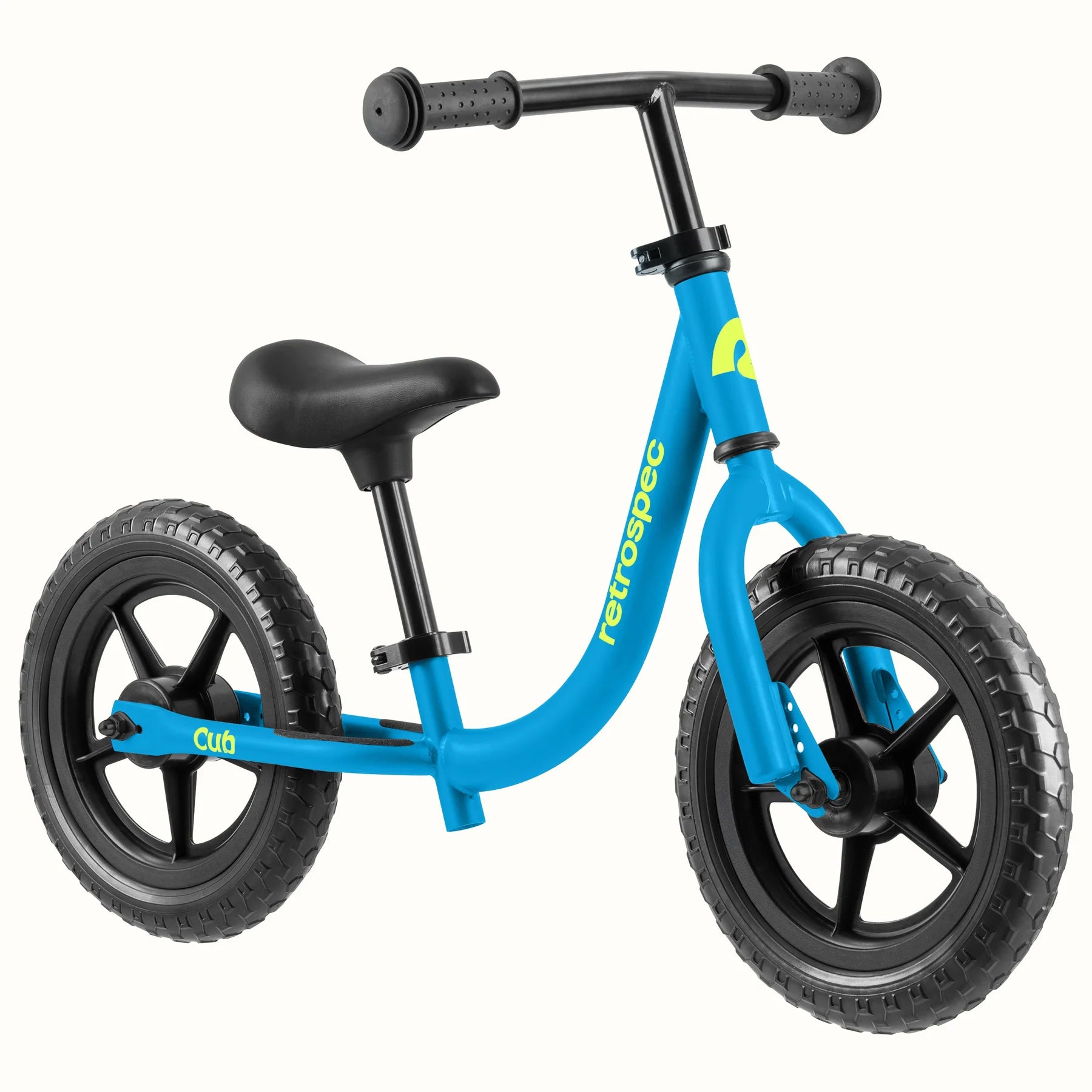 Retrospec Cub Balance Bike (18mo - 4yrs) Brash Blue, bixbybicycles.com