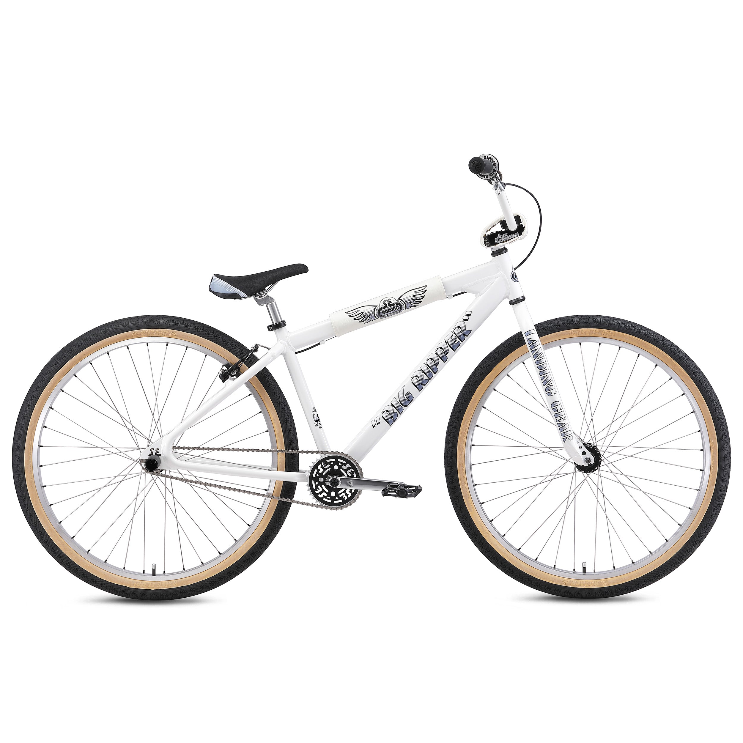 SE Big Ripper 29" BMX 2025 Arctic White, Bixbybicycles.com