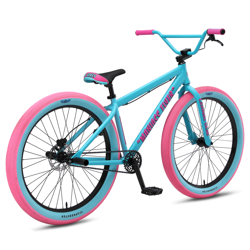 SE Maniacc Flyer 27.5"+ BMX, Aqua Bubblegum 2027, bixbybicycles.com