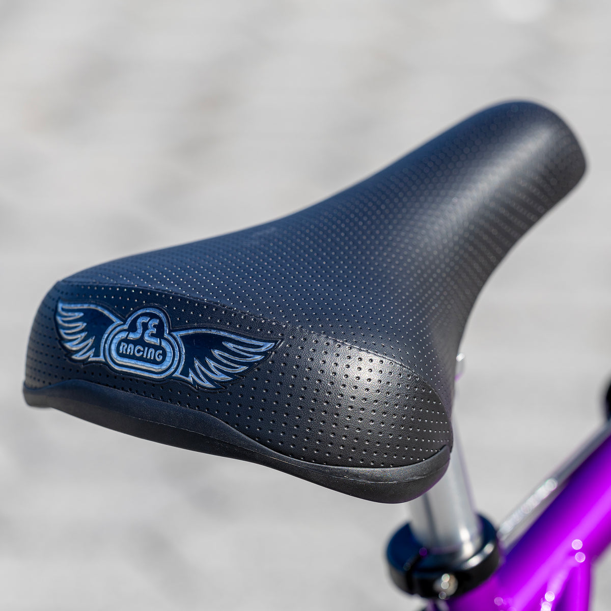 SE OM Flyer 26" BMX Bike, Purple Nurple, bixbybicycles.com