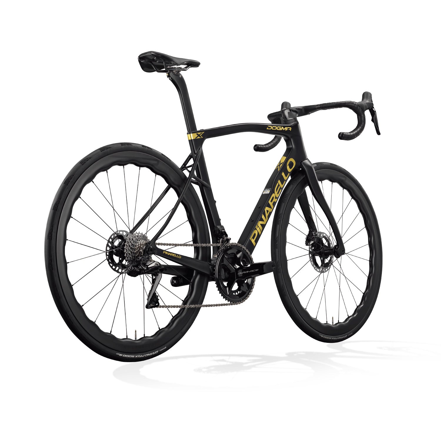 Pinarello Dogma X Dura Ace Di2 Black/Gold, bicbybicycles.com