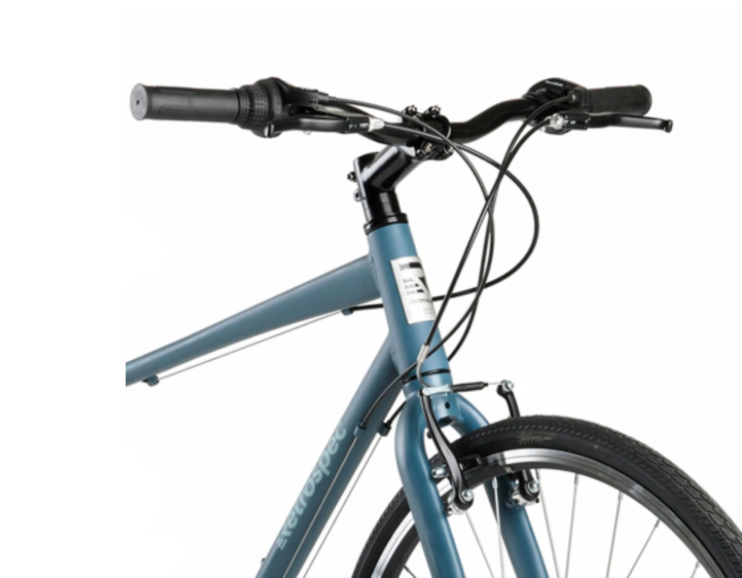 Retrospec Atlas Diamond Frame, 21 Speed, Matte GRANITE Blue, bixbybicycles.com