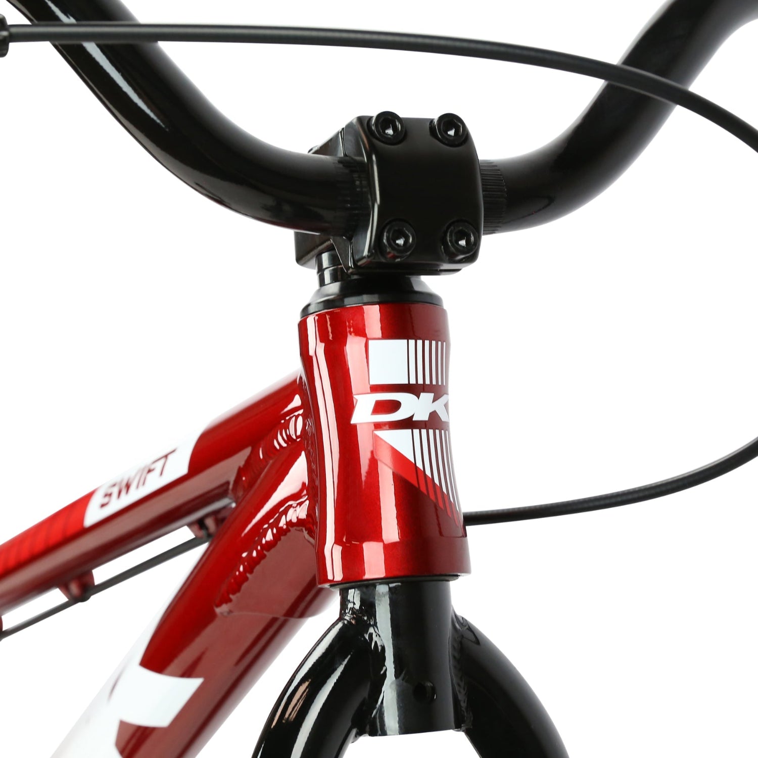 DK Swift 20" Mini BMX Race Bike - Red, bixbybicycles.com