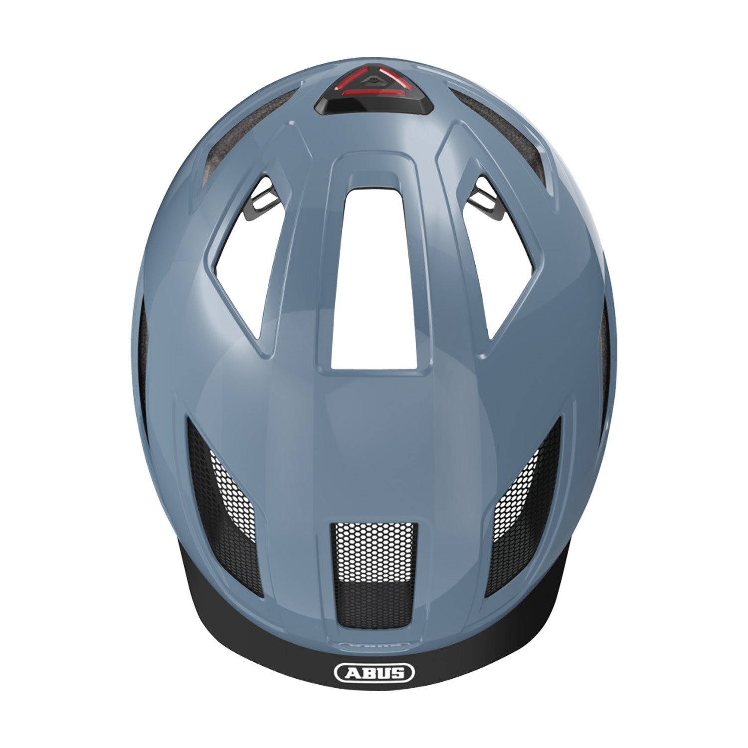 ABUS Hyban 2.0 Urban Bike Helmet - Glacier Blue, Medium, bixbybicycles.com
