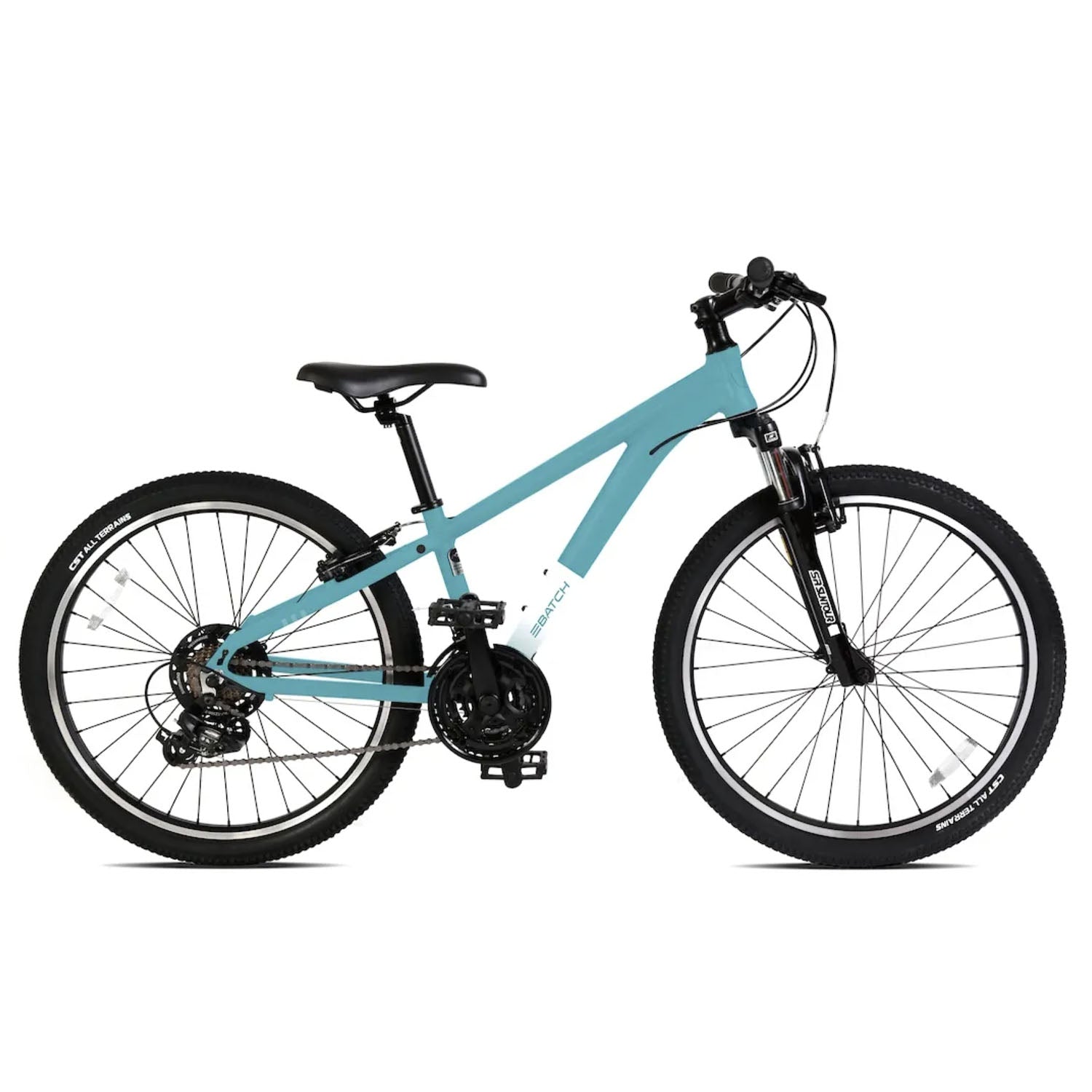 BATCH Mountain Bike24", 3 by 7 Speed, Blue, bixbybicycles.com