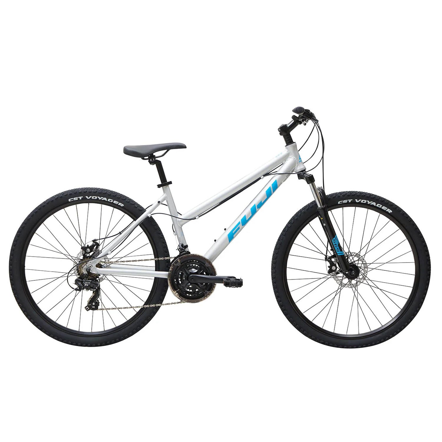 FUJI Adventure 27.5, 2021 Slate, Step Thru - Medium, Large, bixbybicycles.com