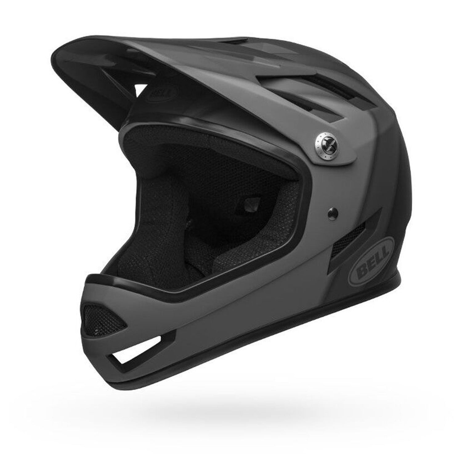 Bell Sanction Helmet - Matte Black front side, Bixby Bicycles, bixbybicycles.com
