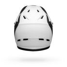 Bell Sanction Helmet back - Matte Black/White, Bixby Bicycles, bixbybicycles.com