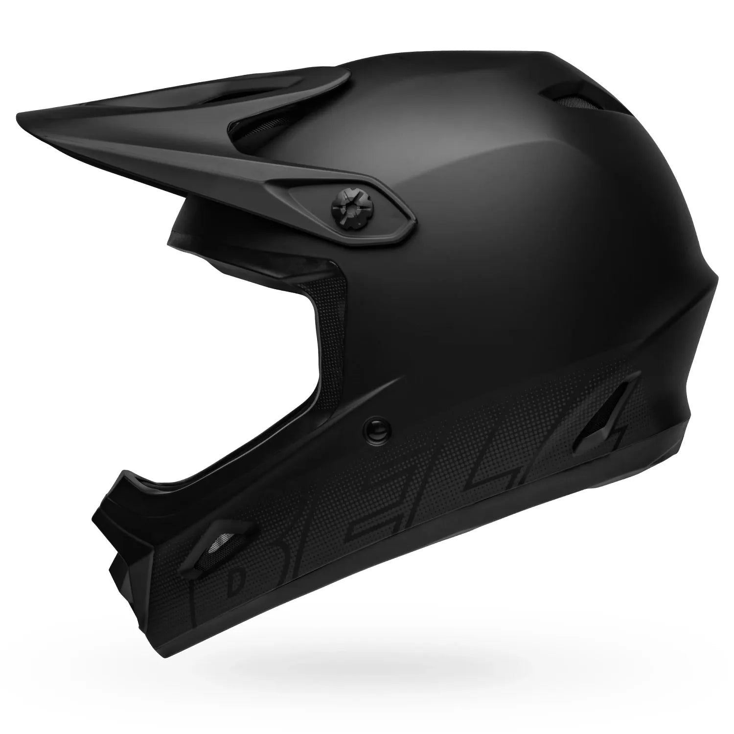 Bell Transfer Full Faced Helmet - Matte Black, bicbybicycles.com