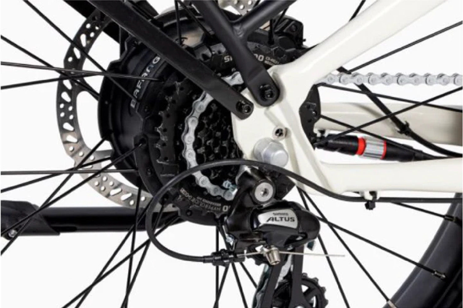 Big Sur Hub Motor and Battery, bixbybicycles.com