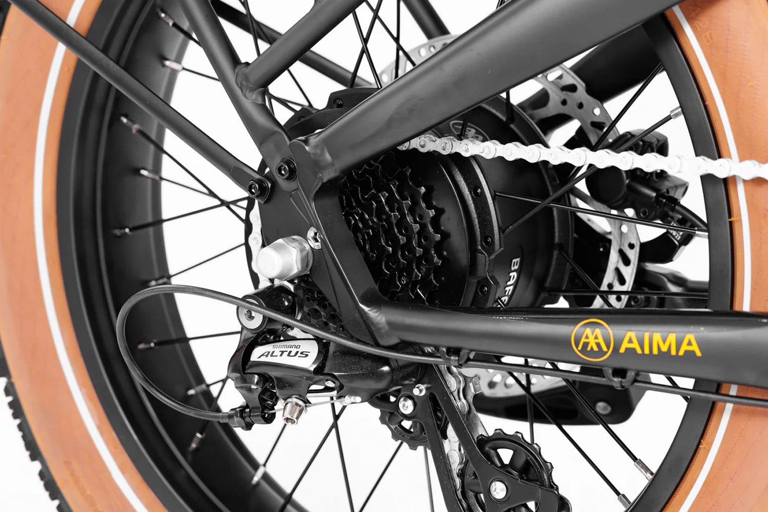 Big Sur sport E-Bike Hub Motor and Battery, bixbybicycles.com