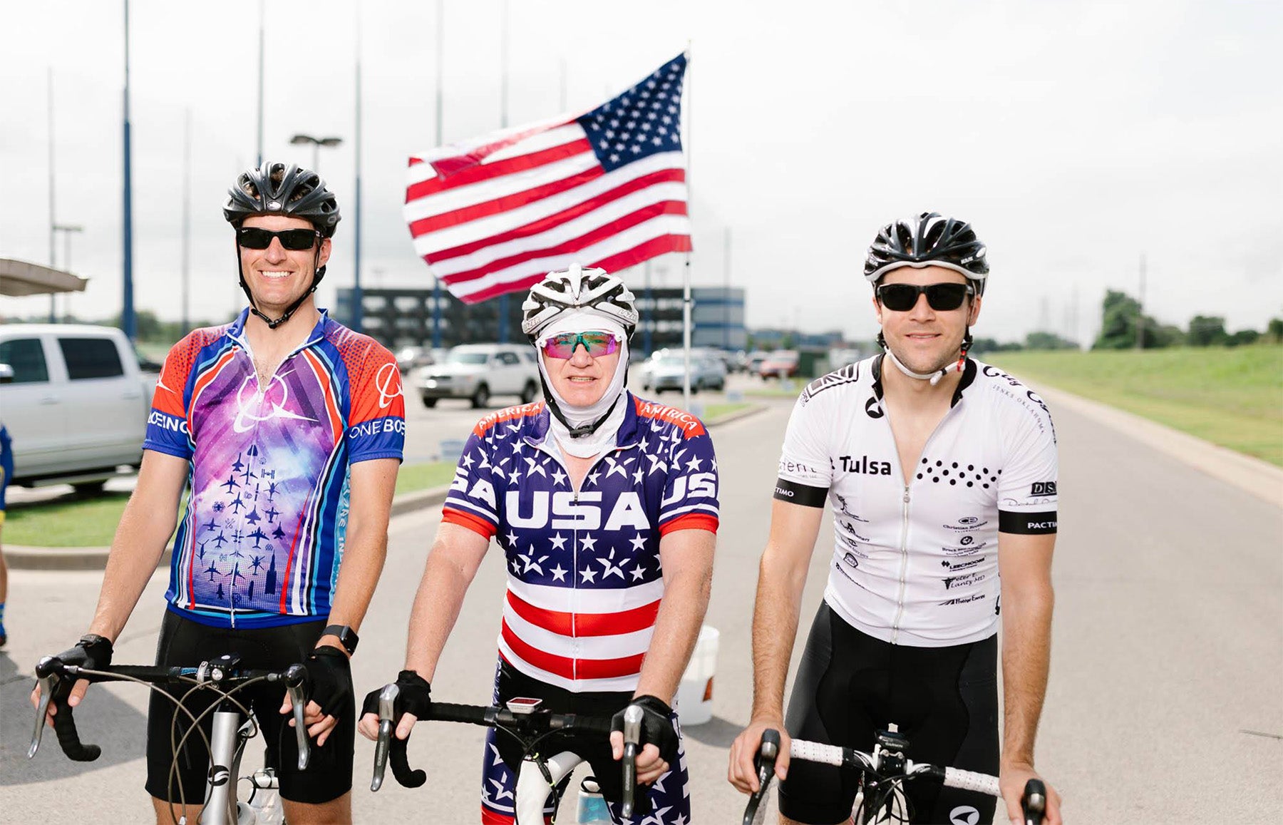 Bixby Bicycles - July 4th ride, Jenks, Oklahoma