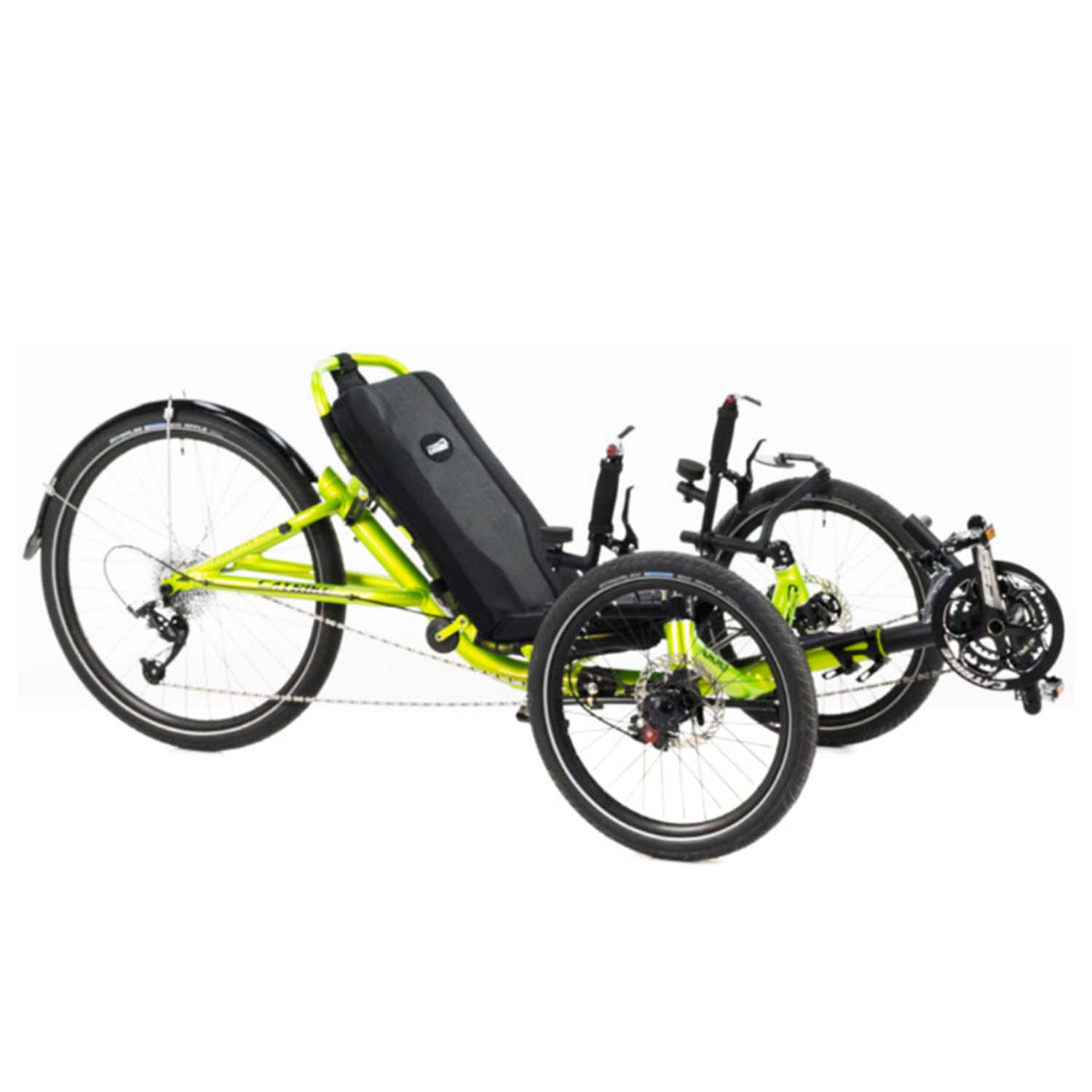 Catrike 5.5.9 Trike side, Eon Green, Bixby Bicycle
