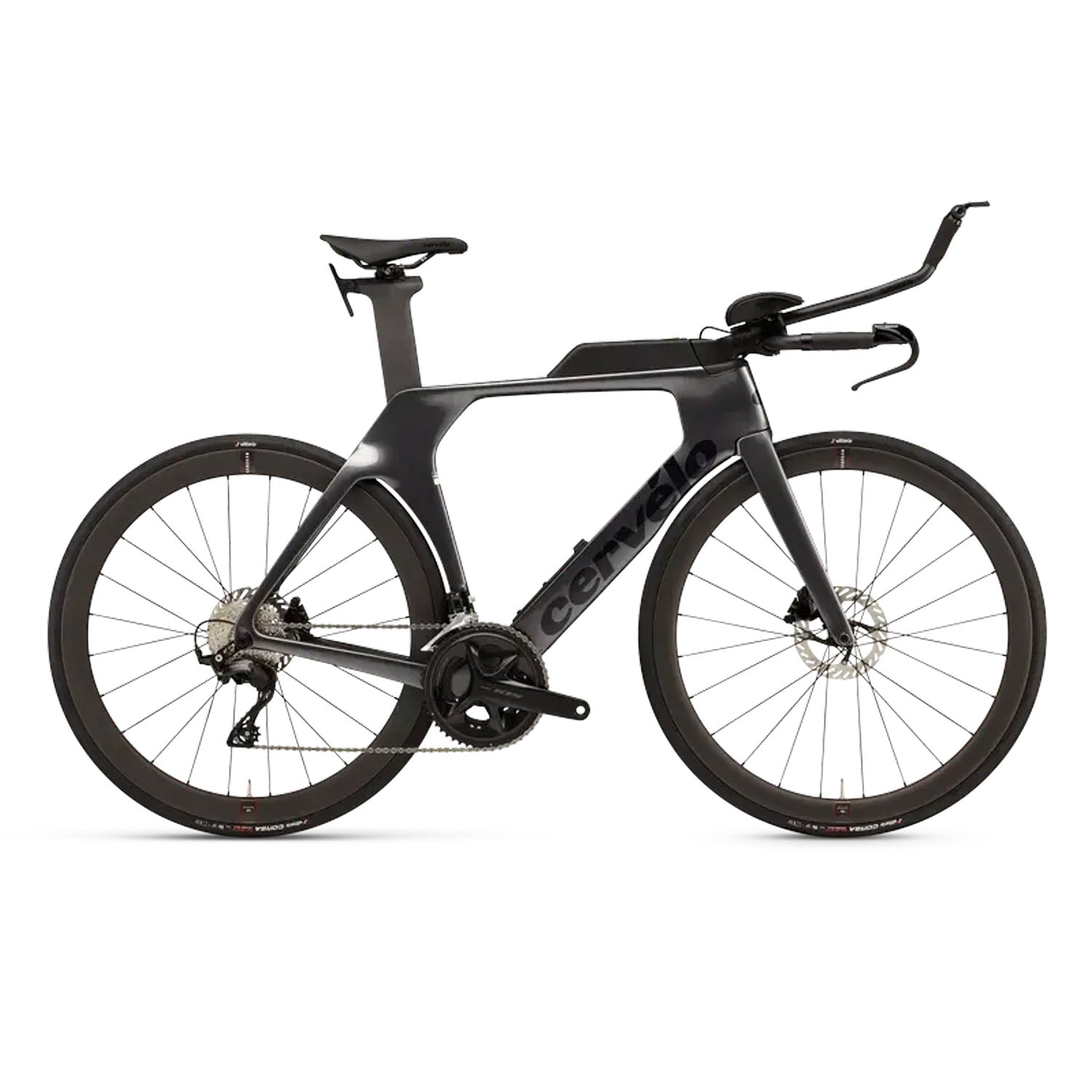 2026 Cervélo P-Series Shimano 105 Cable, Basal, Carbon Wheels Tri-Bike, bixbybicycles.com