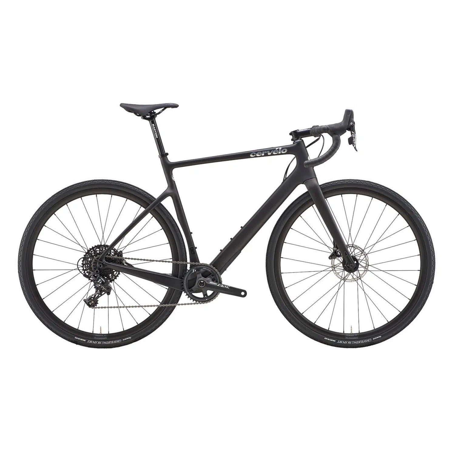 Cervelo Aspero Apex 1 Gravel Road Bike, Satin Black, 58cm – Bixby 