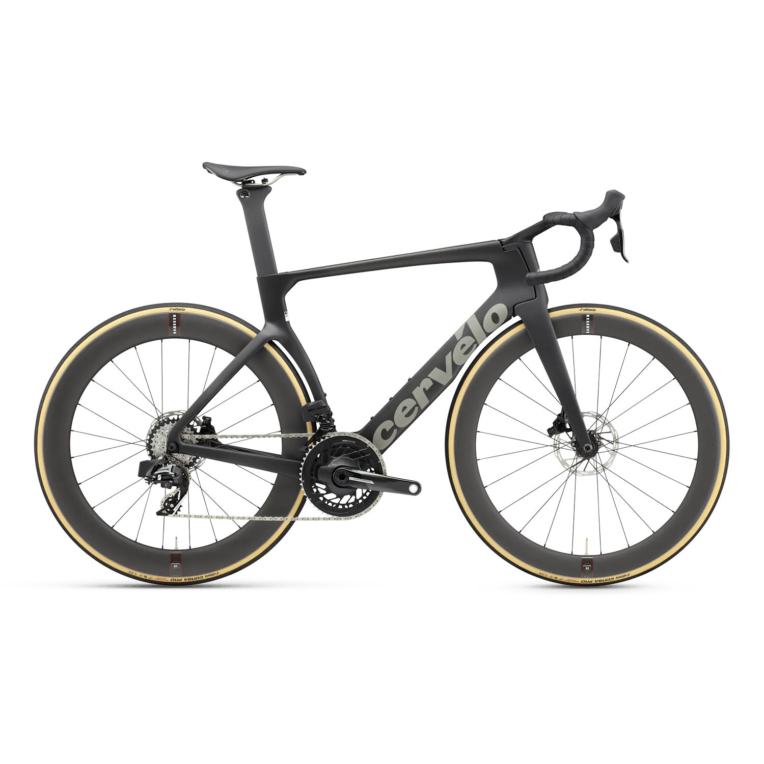 Cervélo S5 FORCE ETAP AXS, 2025 (Five Black) - 51 & 54cm, bixbybicycles.com