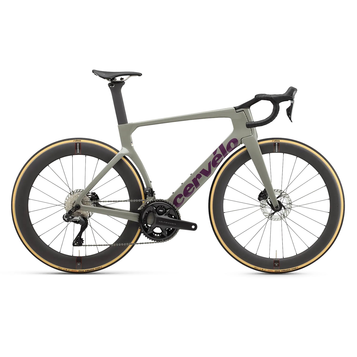 Cervélo S5 Ultegra Di2, 2025 (Charcoal) - 54cm, 56cm, bixbybicycles.com