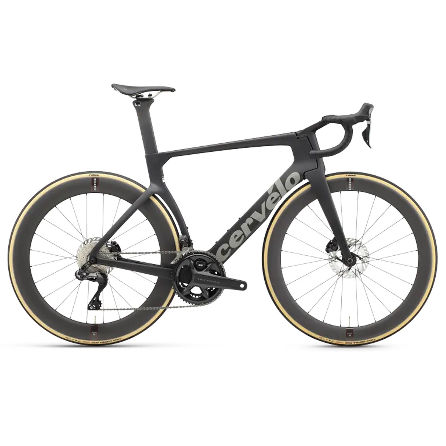 Cervélo S5 Ultegra Di2, 2025 (Five Black) - 54cm, bixbybicycles.com