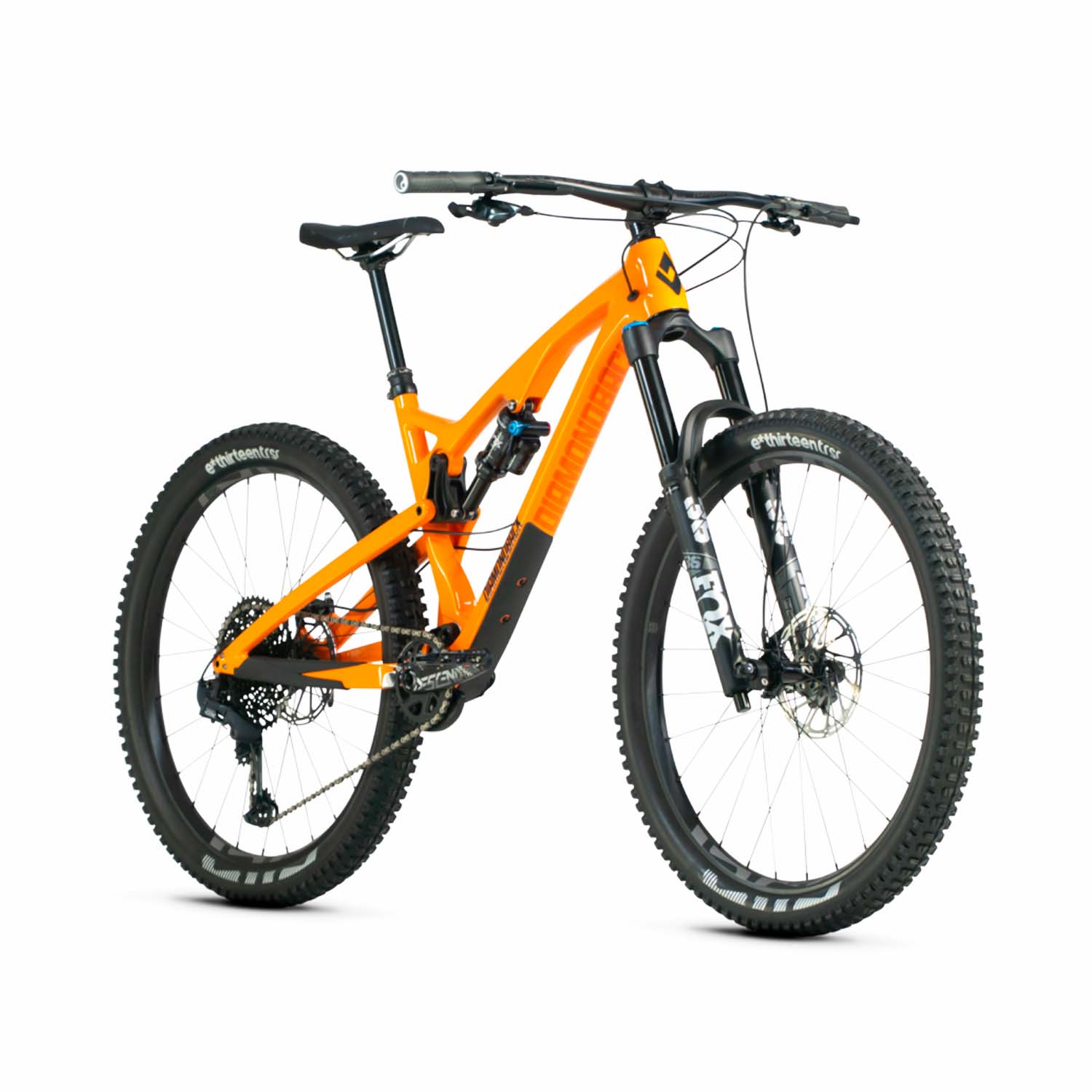 Diamondback Release 5C  Mountain Bike, Orange, BixbyBicycles.com