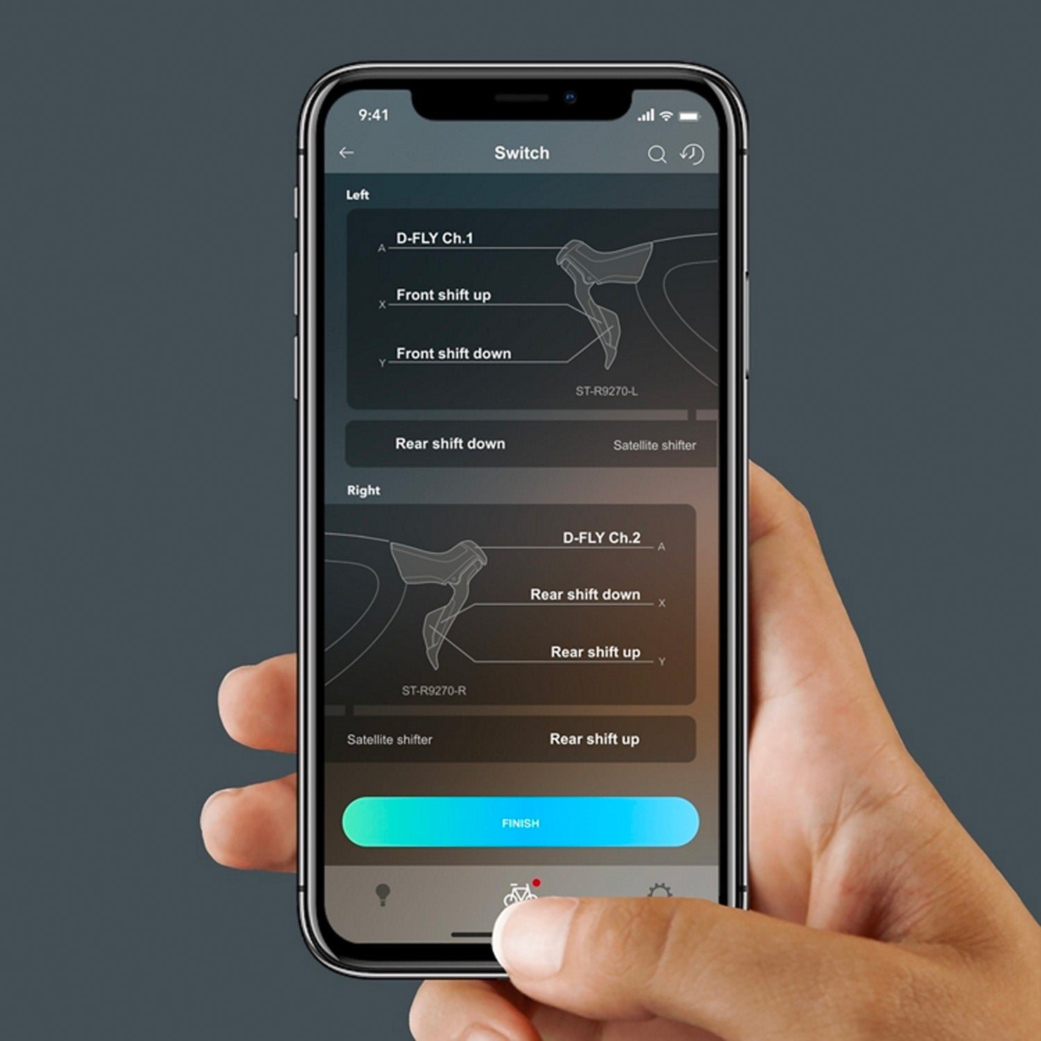 Shimano, Dura Ace, Di2 Brake Shift, 12 Speed, ST-R9270, bicbybicycles.com