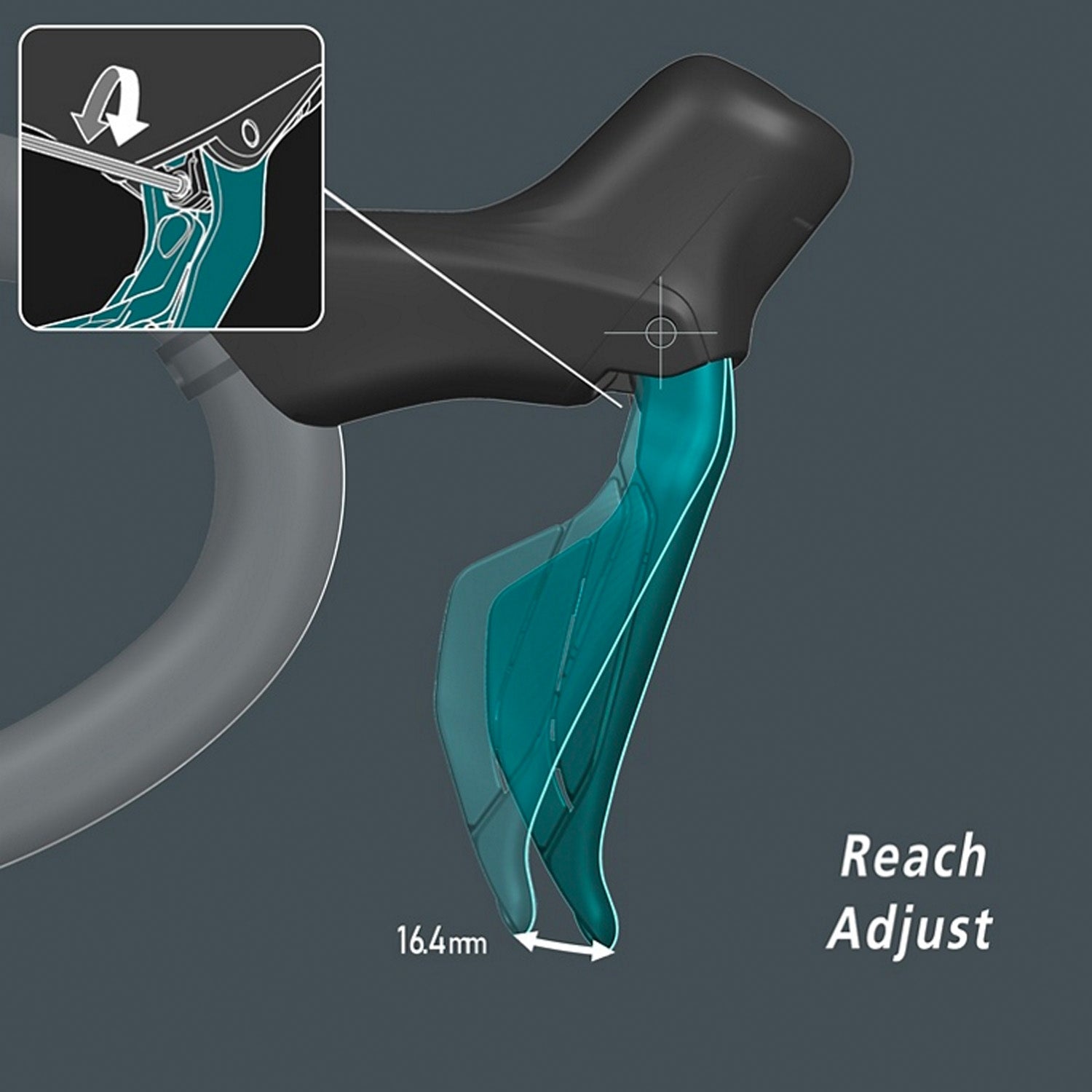 Shimano, Dura Ace, Di2 Brake Shift, 12 Speed, ST-R9270, bicbybicycles.com
