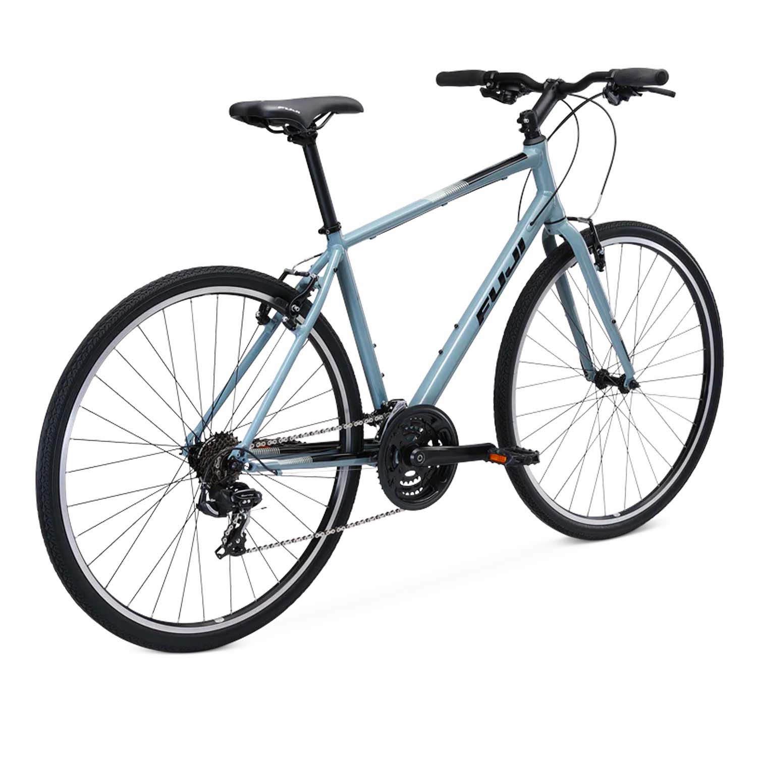 Fuji Absolute 2.1 ST, 2021, Shimano Tourney, Rim, Cool Grey, BixbyBicycles.com