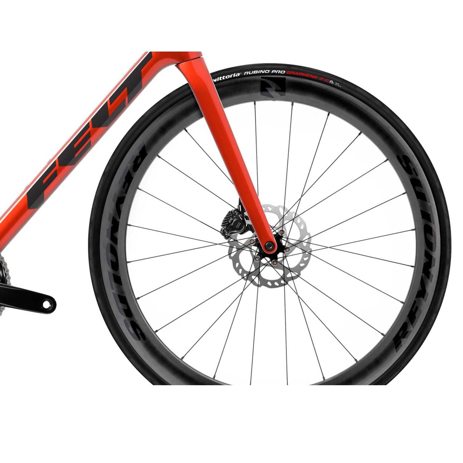 Felt FR Advance 105 DI2, 2025 Road Bike, Fast Orange, 58cm, bixbybicycles.com