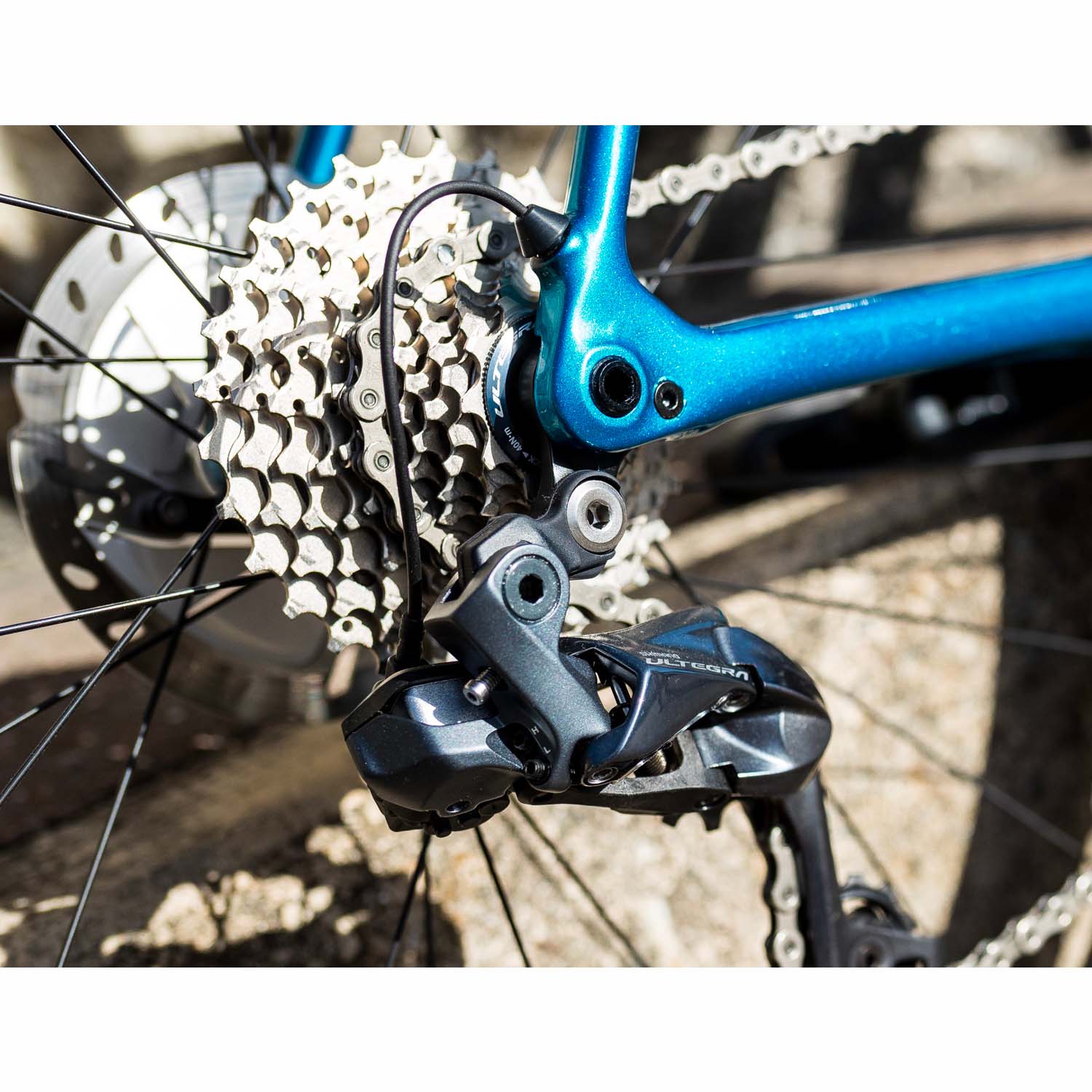 Felt FR Advanced Ultegra Di2, Aqua, BixbyBicycles.com