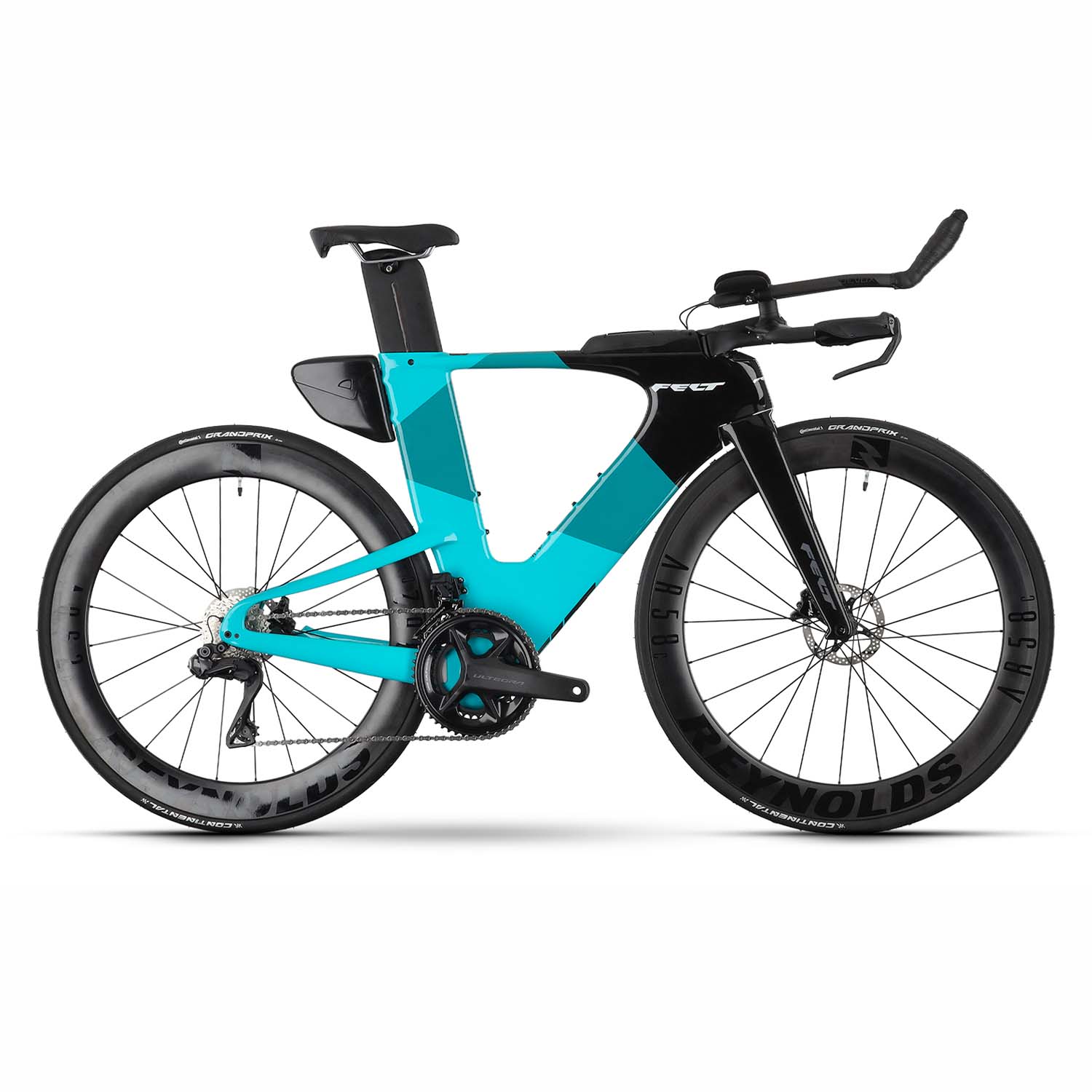 Felt IA Advanced Ultegra Di2, Turquoise, BixbyBicycles.com