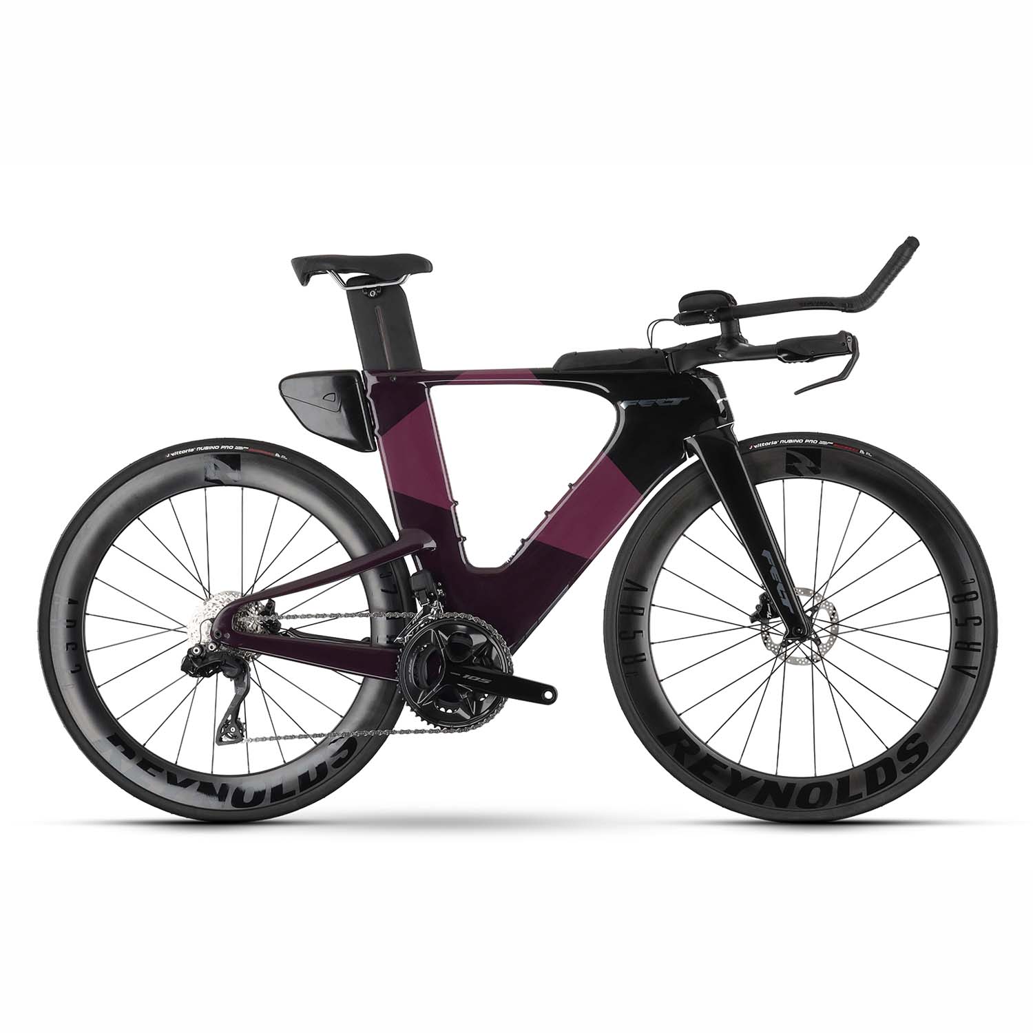 Felt IAx Advanced 105 Di2, Time Trail Bike, Gloss Astral Purple, BixbyBicycles.com