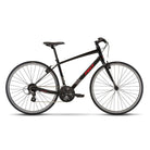 Felt Verza Speed 50 Fitness Road Bike - Black and Reflective Red, Bixby Bicycles, Ok, bidxbybicycles.com