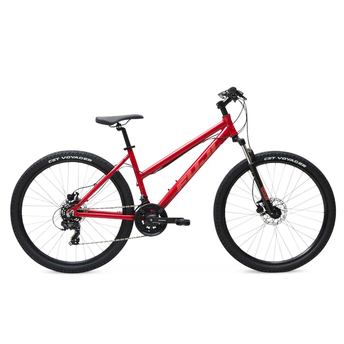 fuji trekkingrad Adventure 27.5, 2023, Red Coral, Step Thru, 15