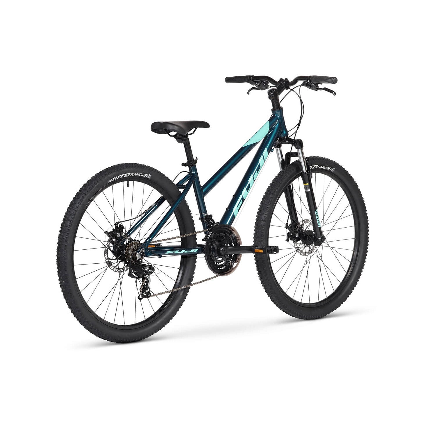 FUJI Adventure 27.5, 2021 Teal, 15" Step Thru - Small, bixbybicycles.com