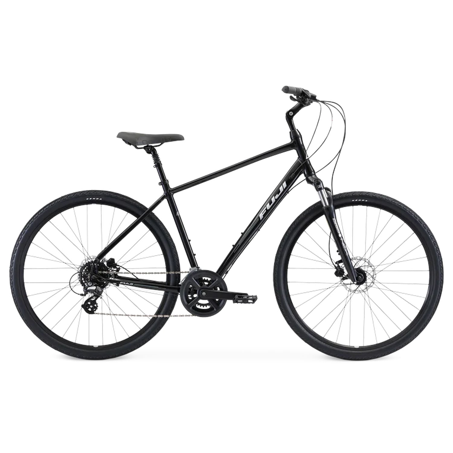 Fuji Crosstown 1.3 2021, Black 17" Medium, bicbybicycles.com