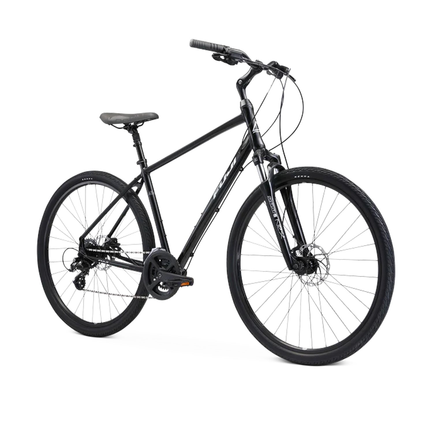 Fuji Crosstown 1.3 2021, Black 17" Medium, bicbybicycles.com