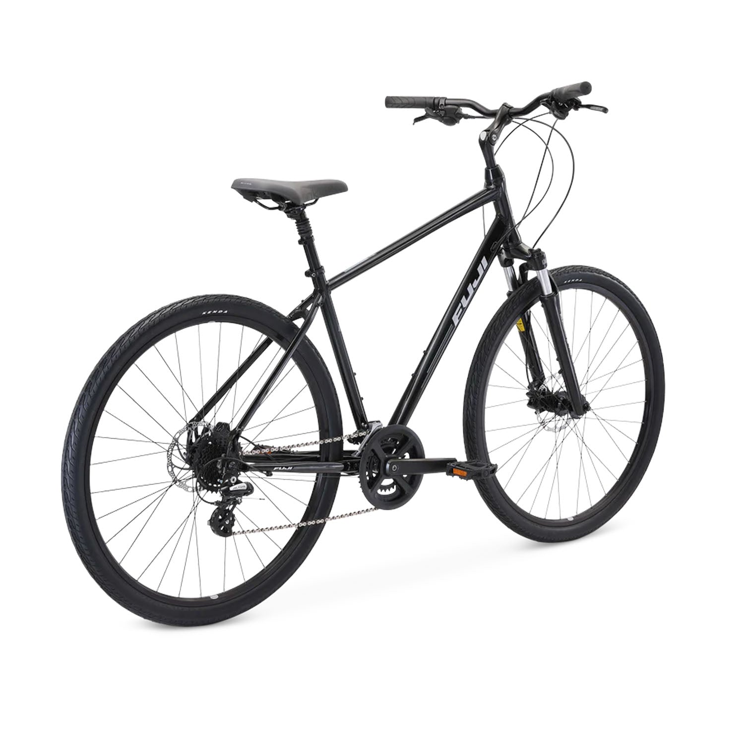 Fuji Crosstown 1.3 2021, Black 17" Medium, bicbybicycles.com