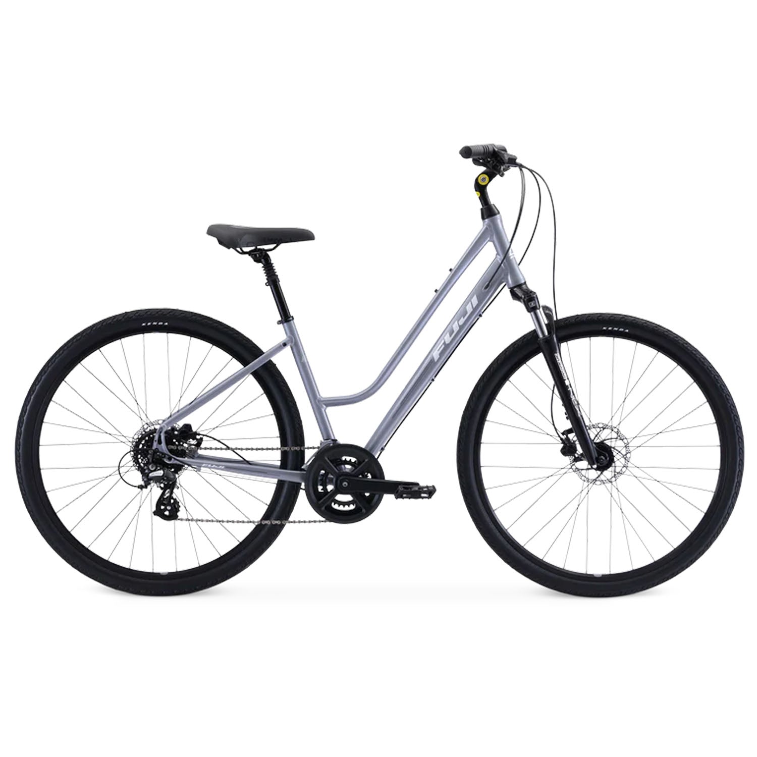 Fuji Crosstown 1.3 2021, Silver - Medium, Large, bixbybicycles.com