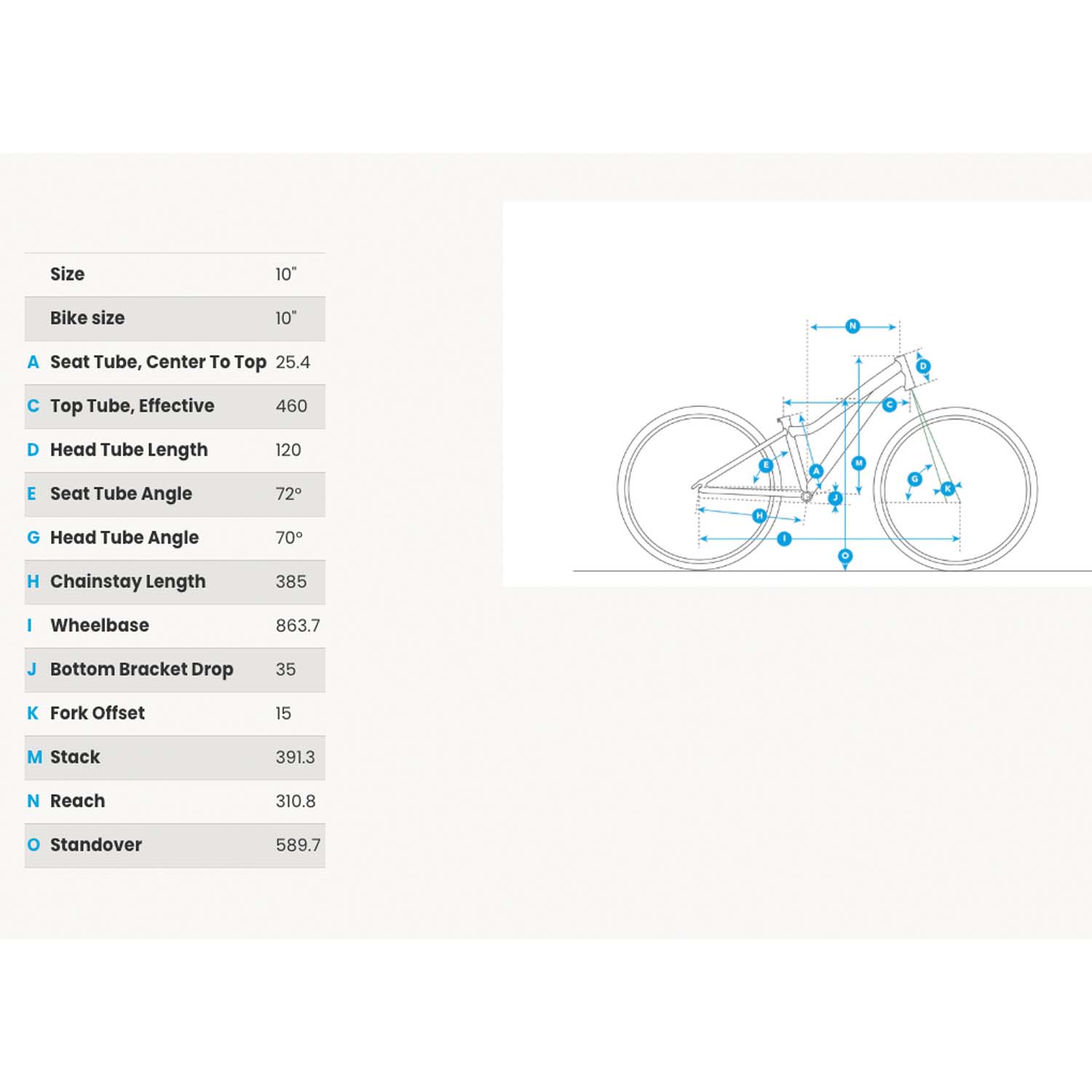 Fuji Dynamite 20" Kid's Bike, 6 speed, geometry, bixbibycycles.com