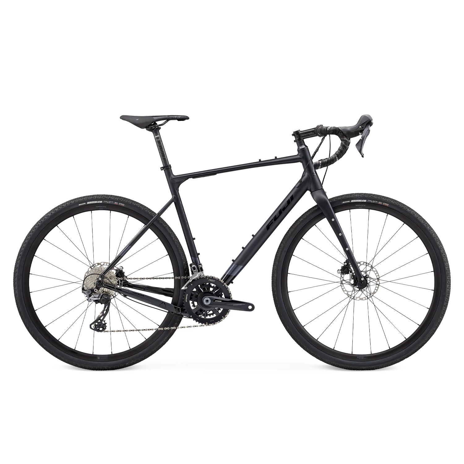 Fuji Jari 1.1 Shimano 105 Gravel Bike, Black, bixbybicycles.com